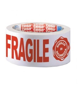 ADESIVO PVC TESA FRAGILE+SIGILLO H.50