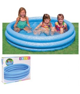 INTEX PISCINA 3 ANELLI D.168 H.41 CM.