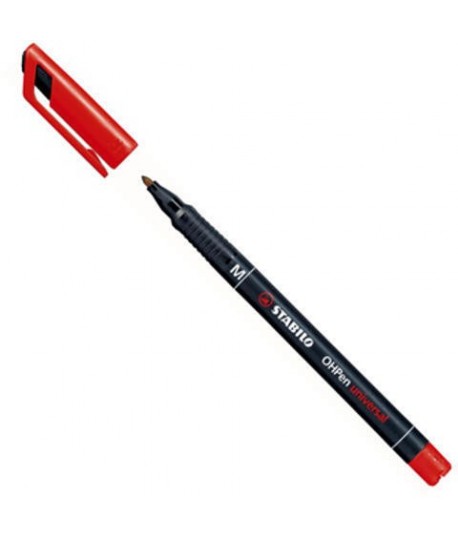 MARCATORE STABILO OHPEN 843 M ROSSO