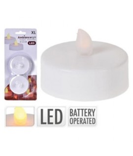 CANDELE T-LIGHT JUMBO 2PZ PILE MC5990210