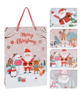 SHOPPER NAT MERRY CHRIS. 19X23 ABD101350