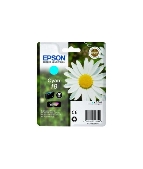 INKJET EPSON 18 CIANO (MARGHERITA)
