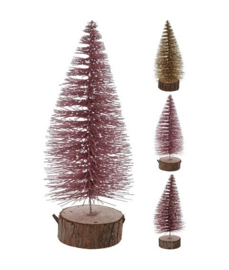 ALBERO GLITTER CM25 BASE LEGNO CAA667340