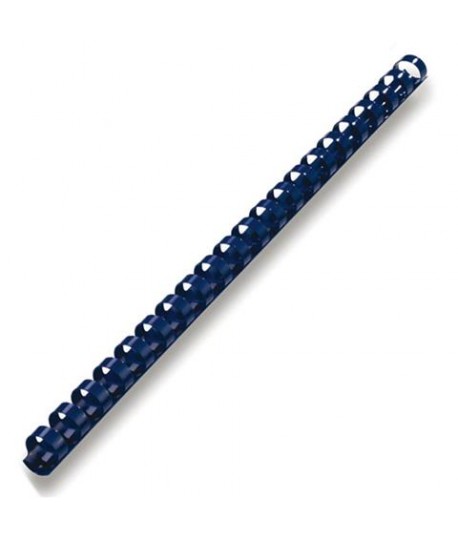 SPIRALE PLAST. COMB D.12MM BLU 100PZ