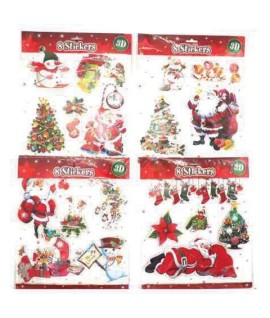 VETROFANIA NATALE GLITTER 34X29 76930