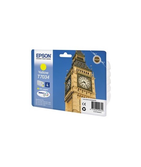 INKJET EPSON T7034 GIALLO 800 PG