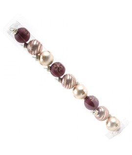 SFERA D30 ORO/BORDEAUX DECOR 9PZ 582057