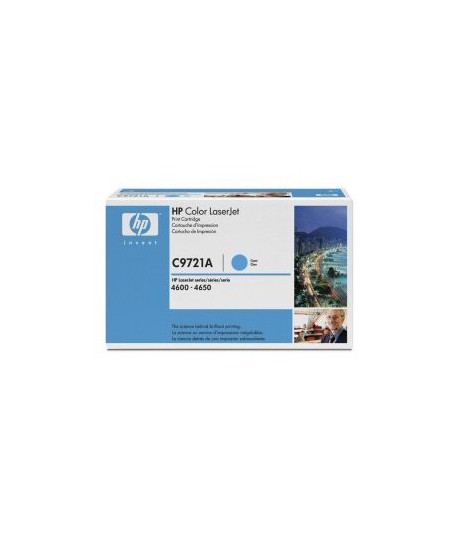 TONER HP C9721A LJ 4600 CIANO