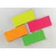 SEGNAPREZZO FLUO RETTANGOL. CM.4*9 50PZ