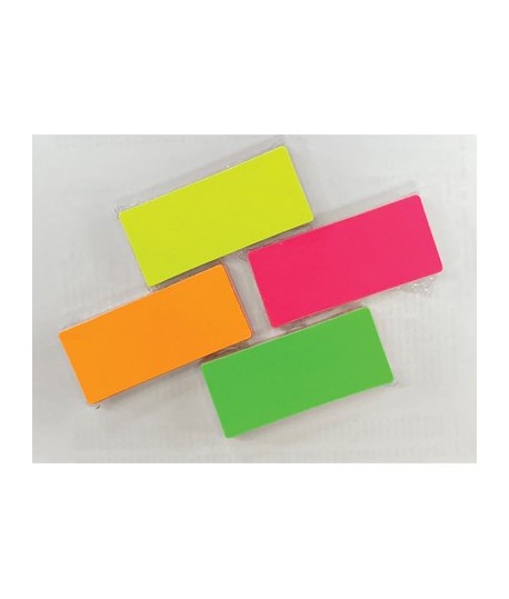 SEGNAPREZZO FLUO RETTANG. CM.6*12 50PZ