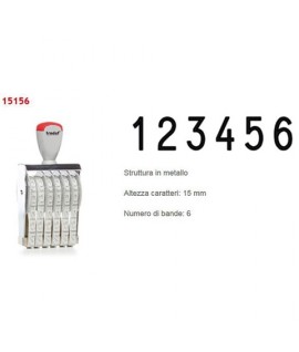 NUMERATORE TRODAT 15156 15MM 6COLONNE