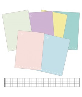 MAXI QUADERNO MONOCROMO PASTEL 21 FF 5M