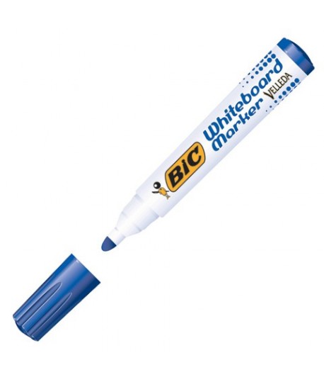 MARCATORE BIC VELLEDA INODORE PT BLU