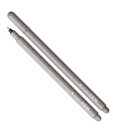 PENNARELLO TRATTO PEN METAL GHIAC.24 12P