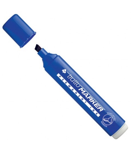 MARCATORE TRATTO MARKER PS BLU 12PZ