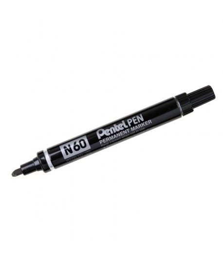 MARCATORE PENTEL PEN N60 PS NERO 12PZ