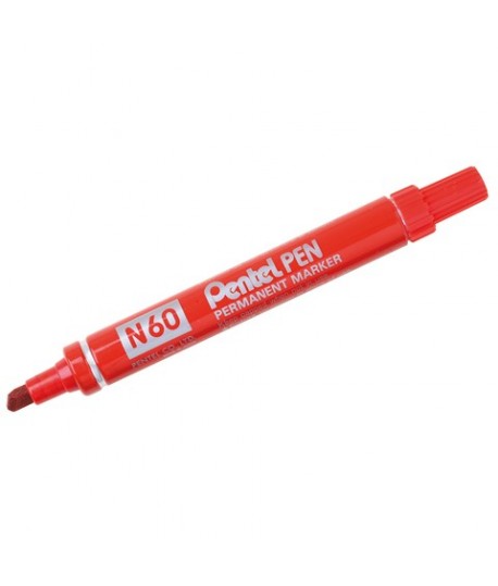 MARCATORE PENTEL PEN N60 PS ROSSO 12PZ