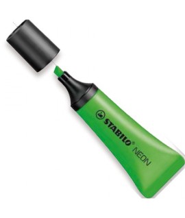 EVIDENZIATORE STABILO NEON VERDE 10PZ