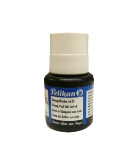 INCHIOSTRO TIMBRI OLIO PELIKAN 30ML NERO