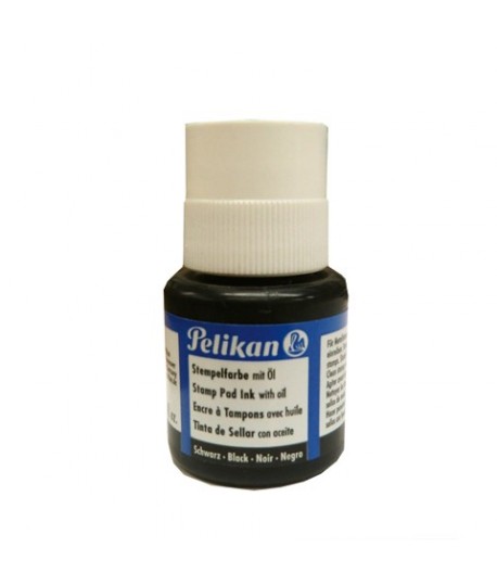 INCHIOSTRO TIMBRI OLIO PELIKAN 30ML NERO