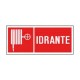 TARGA LETT IDRANTE CM 14X31