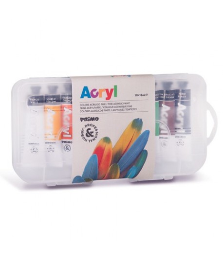 TEMPERA ACRILICA PRIMO ACRYL 10C 18ML