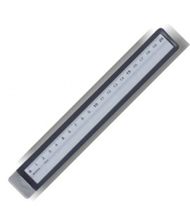 RIGHELLO ALLUMINIO FARA CM.20 TA/20