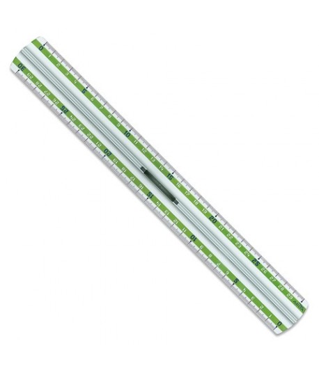 RIGHELLO ALLUMIN. ARDA TRIPLODECIM. 30CM