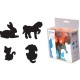 FUSTELLE A LEVA ANIMALI FATTORIA KIT 4PZ