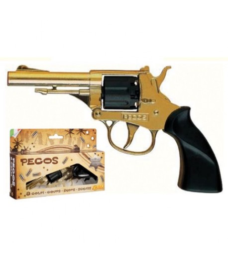 VILLA 1550 PISTOLA PECOS ORO 8 COLPI