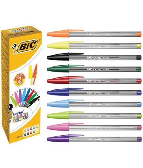 PENNA SF. BIC CRISTAL MULTICOLOR 20PZ