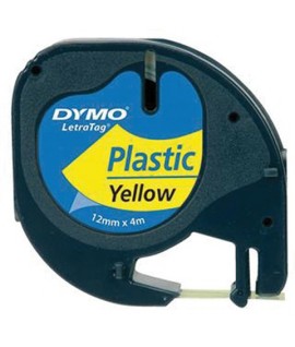 NASTRO DYMO 91202 LT PLAST 12MM 4M GIALL