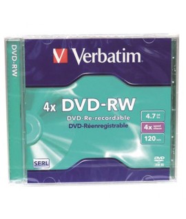 DVD-RW VERBATIM 43285 4X 4,7 GB