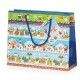 SHOPPER STAR NATALE TRENINO 30X37 474