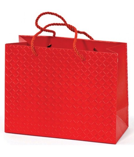 SHOPPER STAR BRIGITTE ROSSO 26X12X32