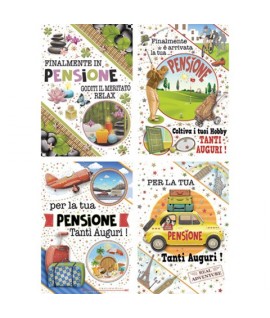 BIGLIETTI CECAMI 00099 PENSIONE 12PZ