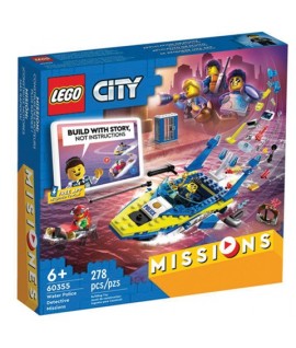 LEGO CITY 60355 MOTOSCAFO POLIZIA