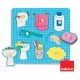 GOULA 53032 PUZZLE BAGNO BIMBI LEGNO