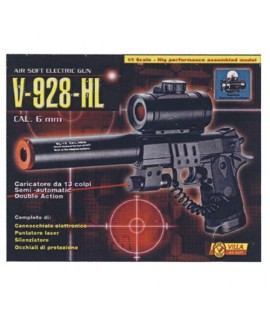 VILLA V-928 PISTOLA HL 6MM 10 COLPI