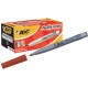 MARCATORE BIC POCKET PT ROSSO 12PZ