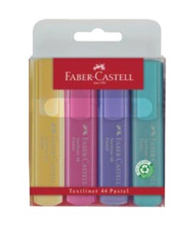 EVIDENZ.FABER 154610 TL46 PASTEL 4PZ ASS