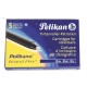 CARTUCCE SF. PELIKAN GRAND PRIX BLU 5PZ