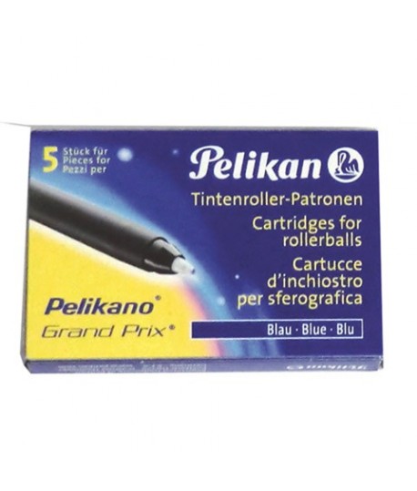 CARTUCCE SF. PELIKAN GRAND PRIX BLU 5PZ