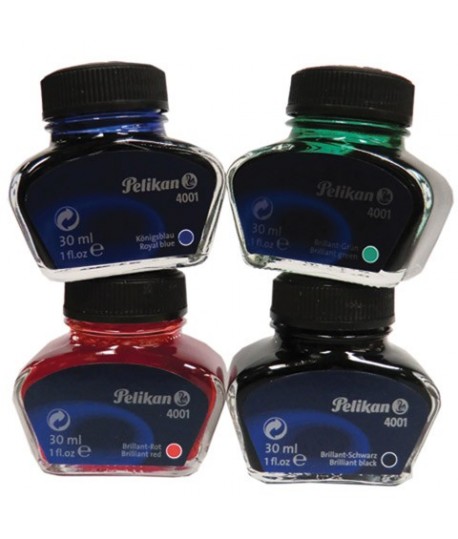 INCHIOSTRO STILO PELIKAN 4001 NERO 30ML