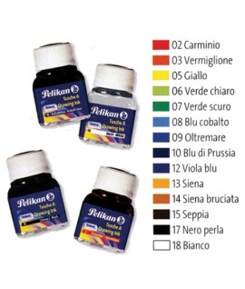 CHINA PELIKAN 523 COLORI ASSORTITI 10PZ