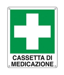 CARTELLO ALL. 16*21 CASSETTA MEDICAZIONE