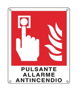 CARTELLO ALL.12*14 PULSANTE ANTINCENDIO