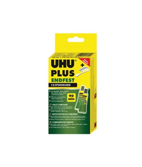 COLLA BICOMPONENTE UHU PLUS 75ML 2PZ