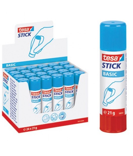 COLLA STICK TESA BASIC 21GR 24PZ