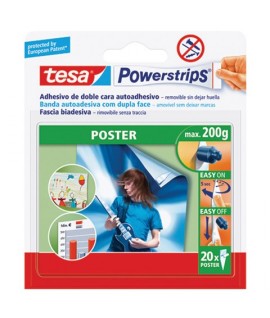 BIADESIVO TESA POWERSTRIPS 58303 20PZ